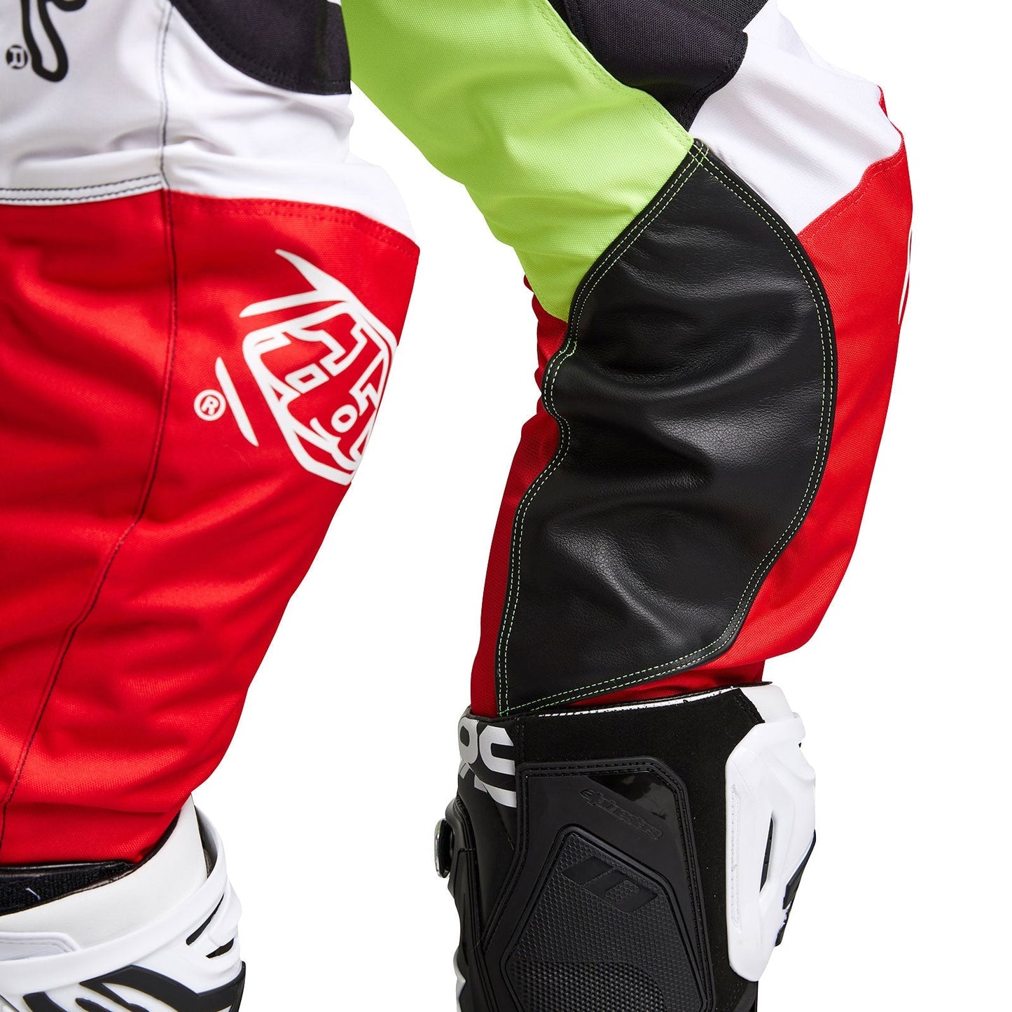 GP Pro Pant Blends Weiß/Glo Rot