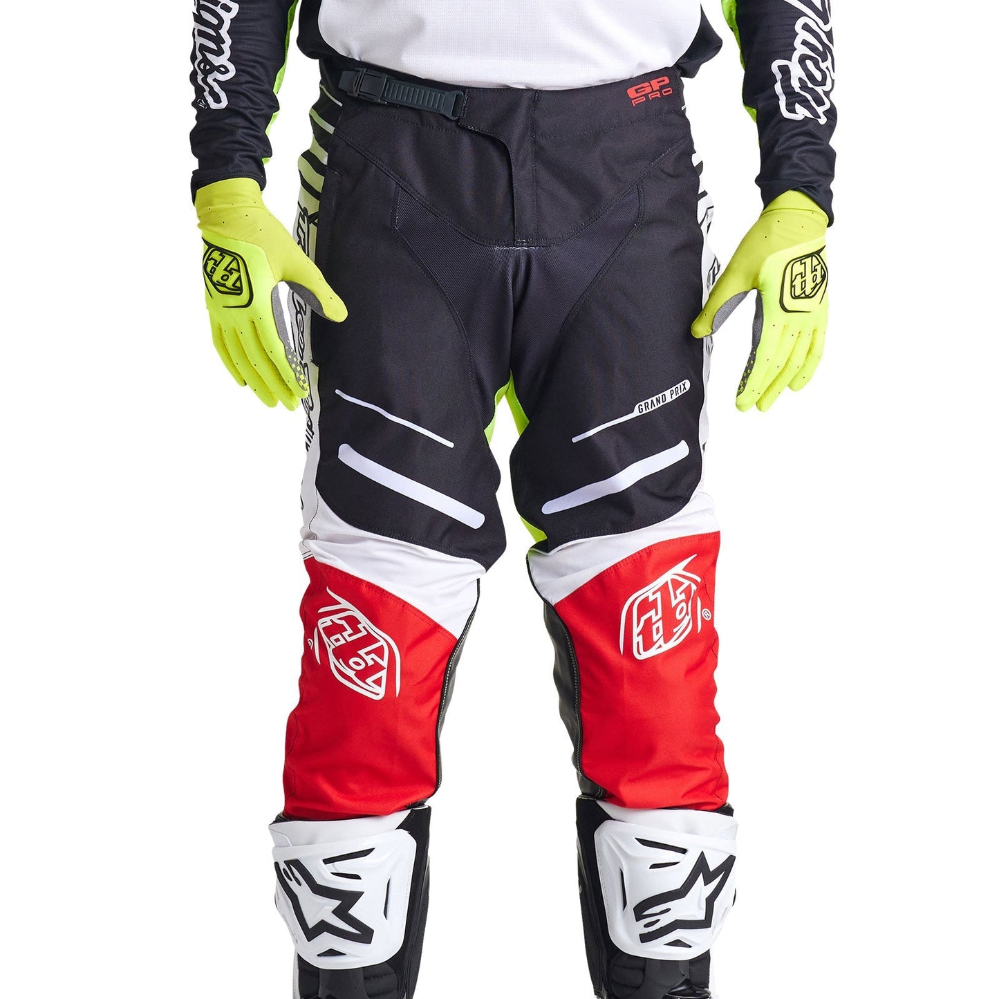 GP Pro Pant Blends Weiß/Glo Rot