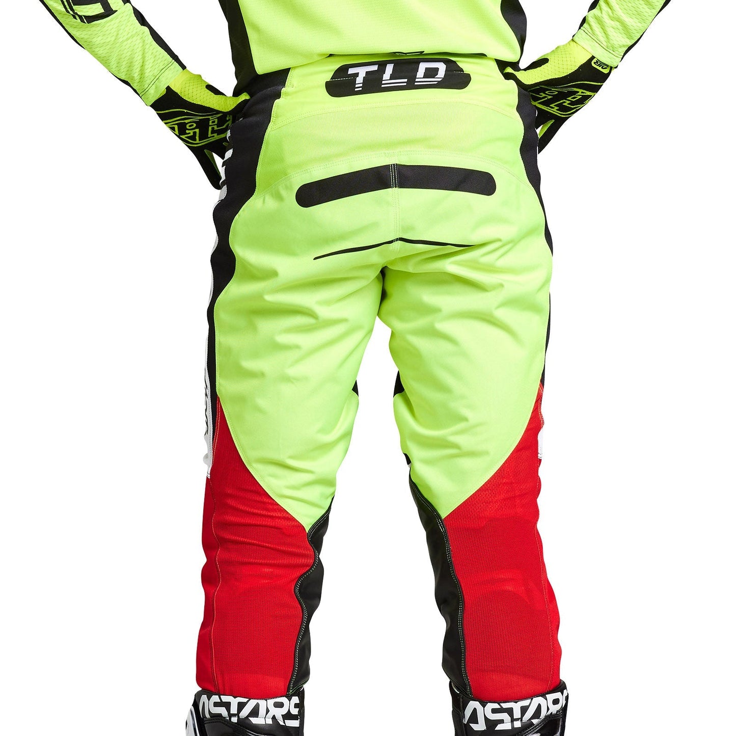 GP Pro Pant Blends Weiß/Glo Rot