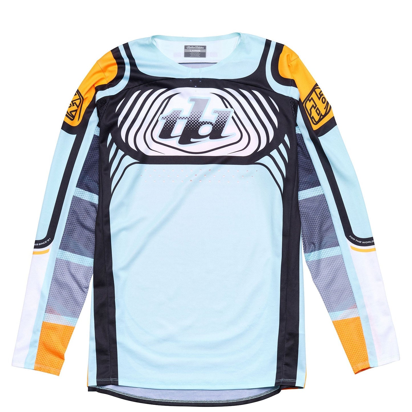 SE Pro Jersey Wavez gebleichtes Aqua