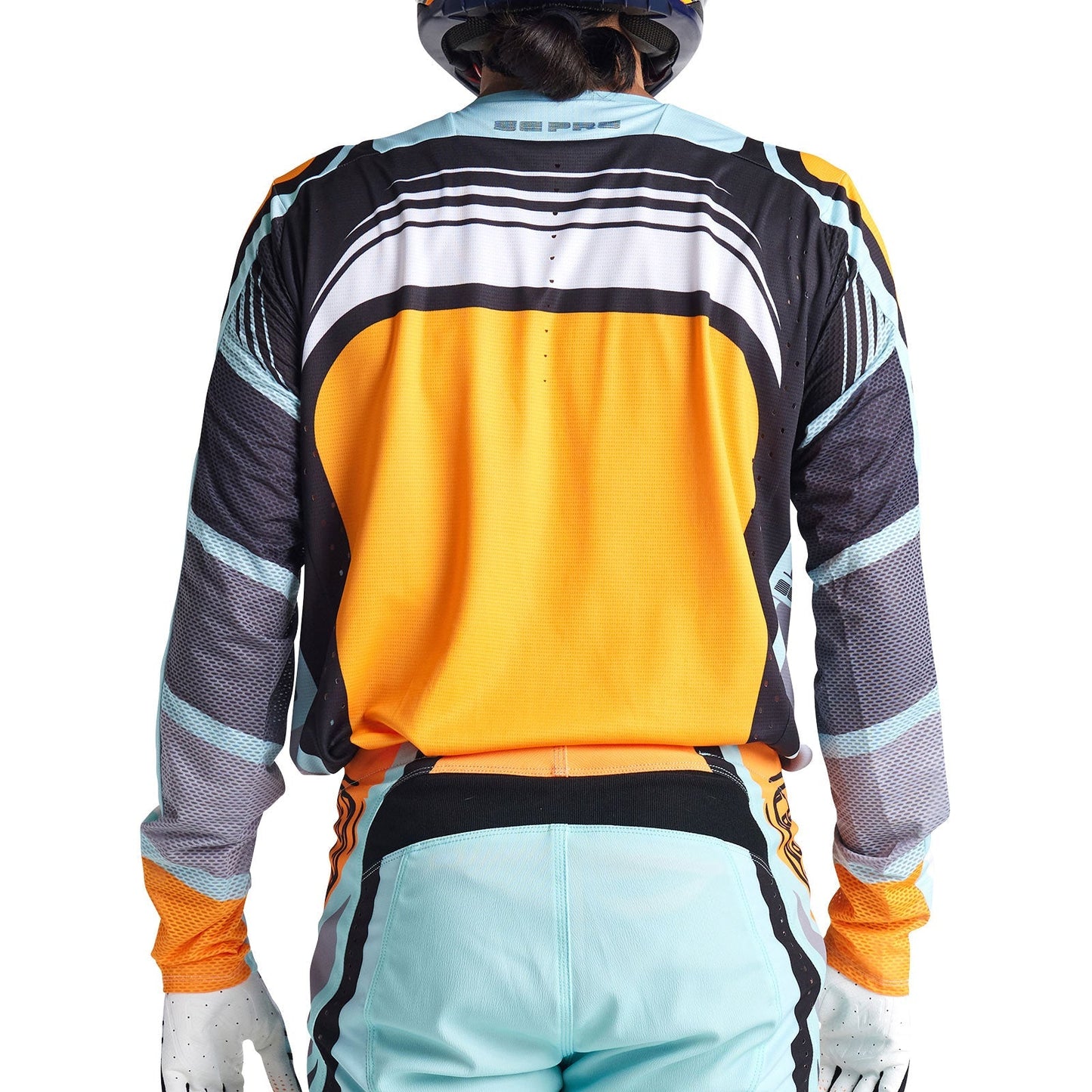SE Pro Jersey Wavez gebleichtes Aqua