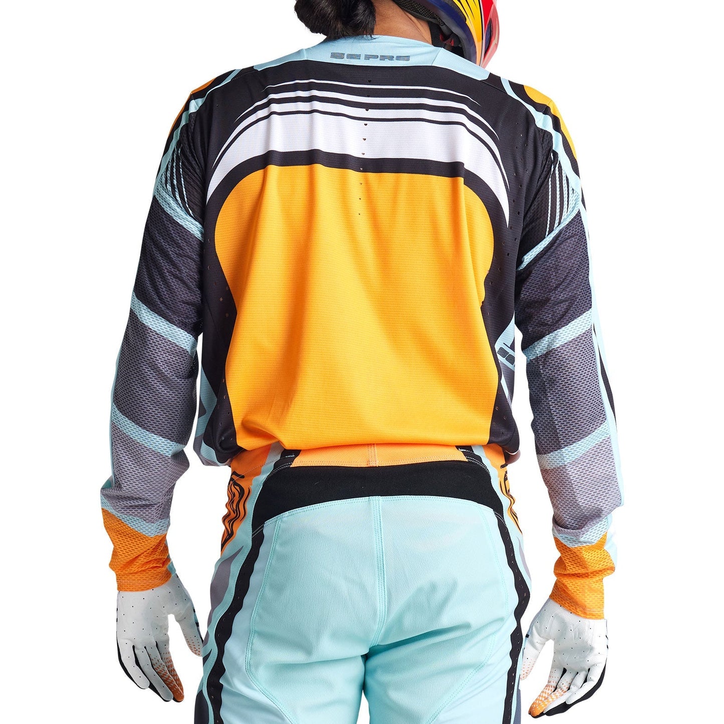 SE Pro Jersey Wavez gebleichtes Aqua