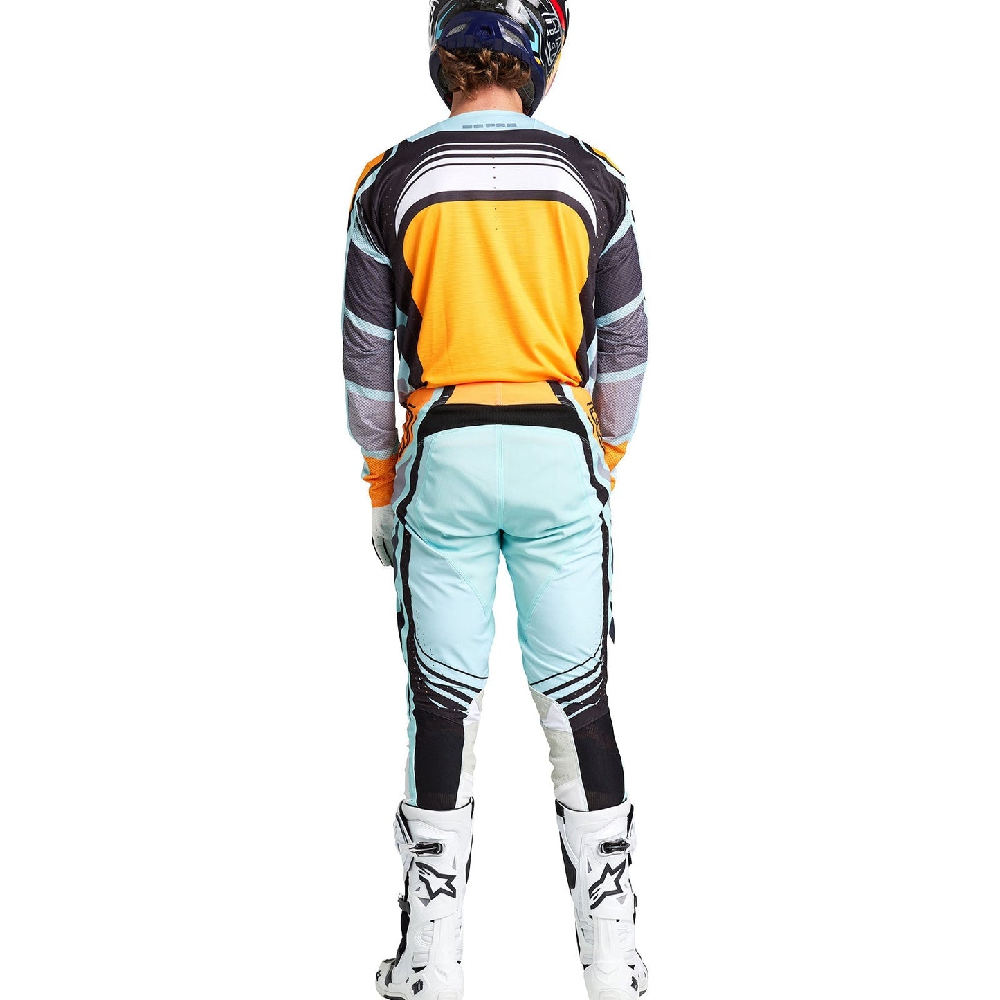 SE Pro Jersey Wavez gebleichtes Aqua