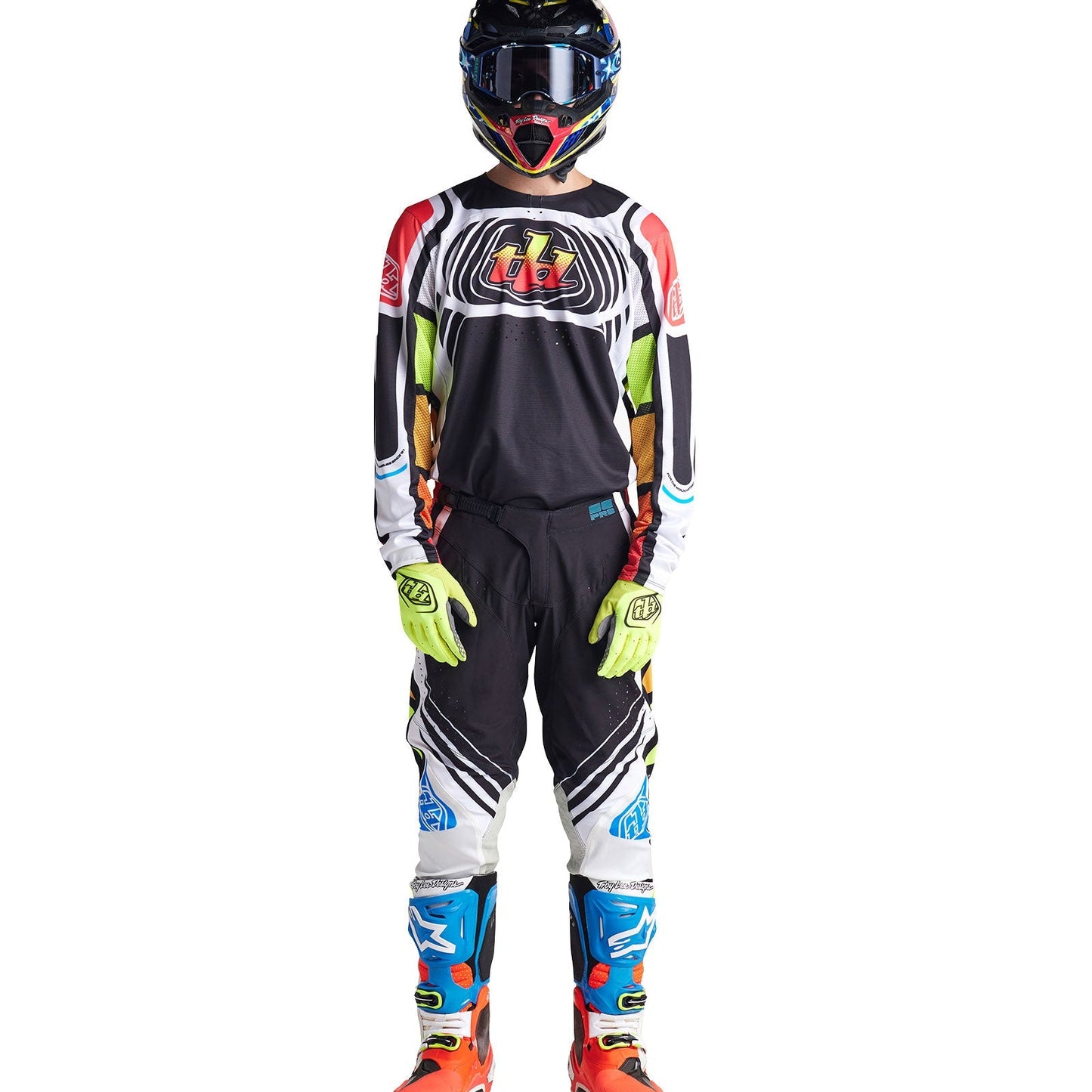 SE Pro Jersey Wavez Schwarz/Multi