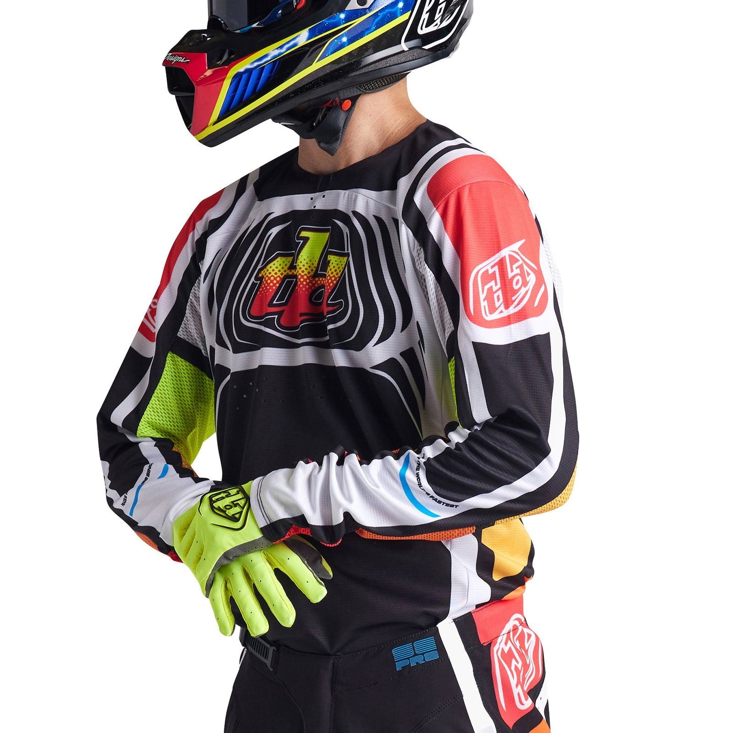 SE Pro Jersey Wavez Schwarz/Multi