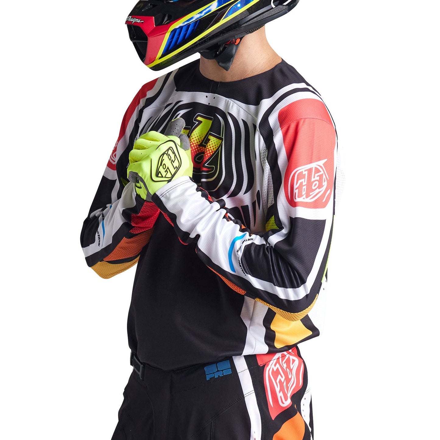SE Pro Jersey Wavez Schwarz/Multi