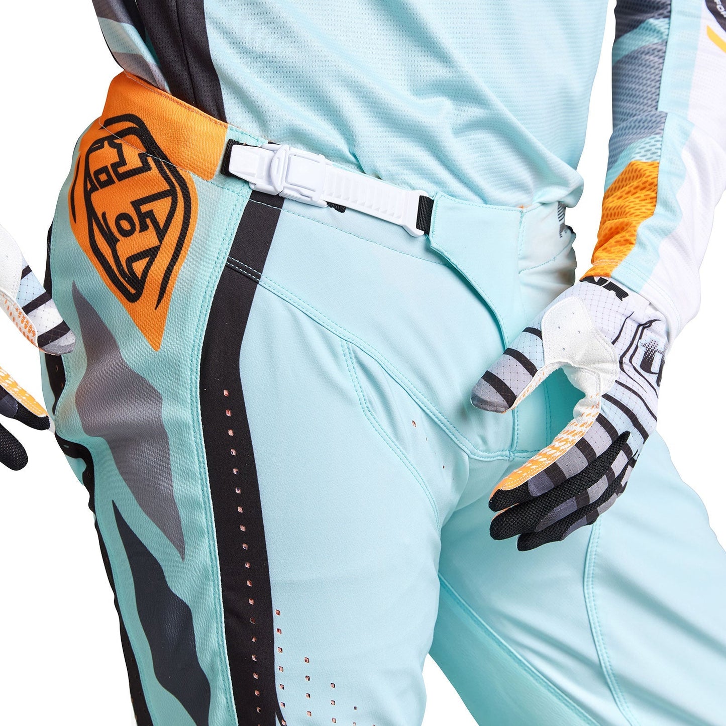 SE Pro Pant Wavez gebleichtes Aqua