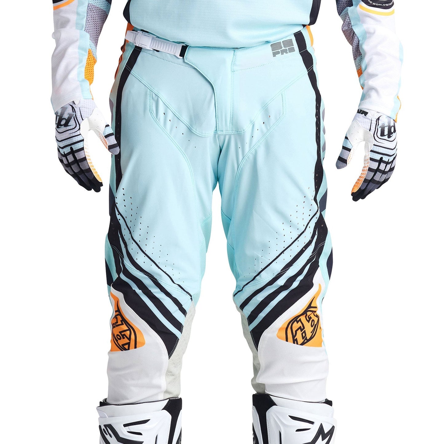 SE Pro Pant Wavez gebleichtes Aqua