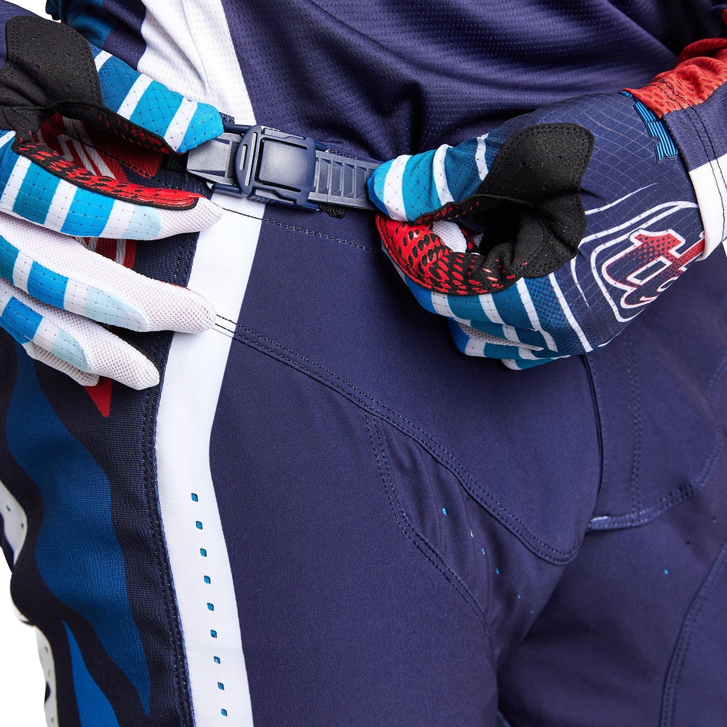 SE Pro Pant Wavez Marineblau/Rot
