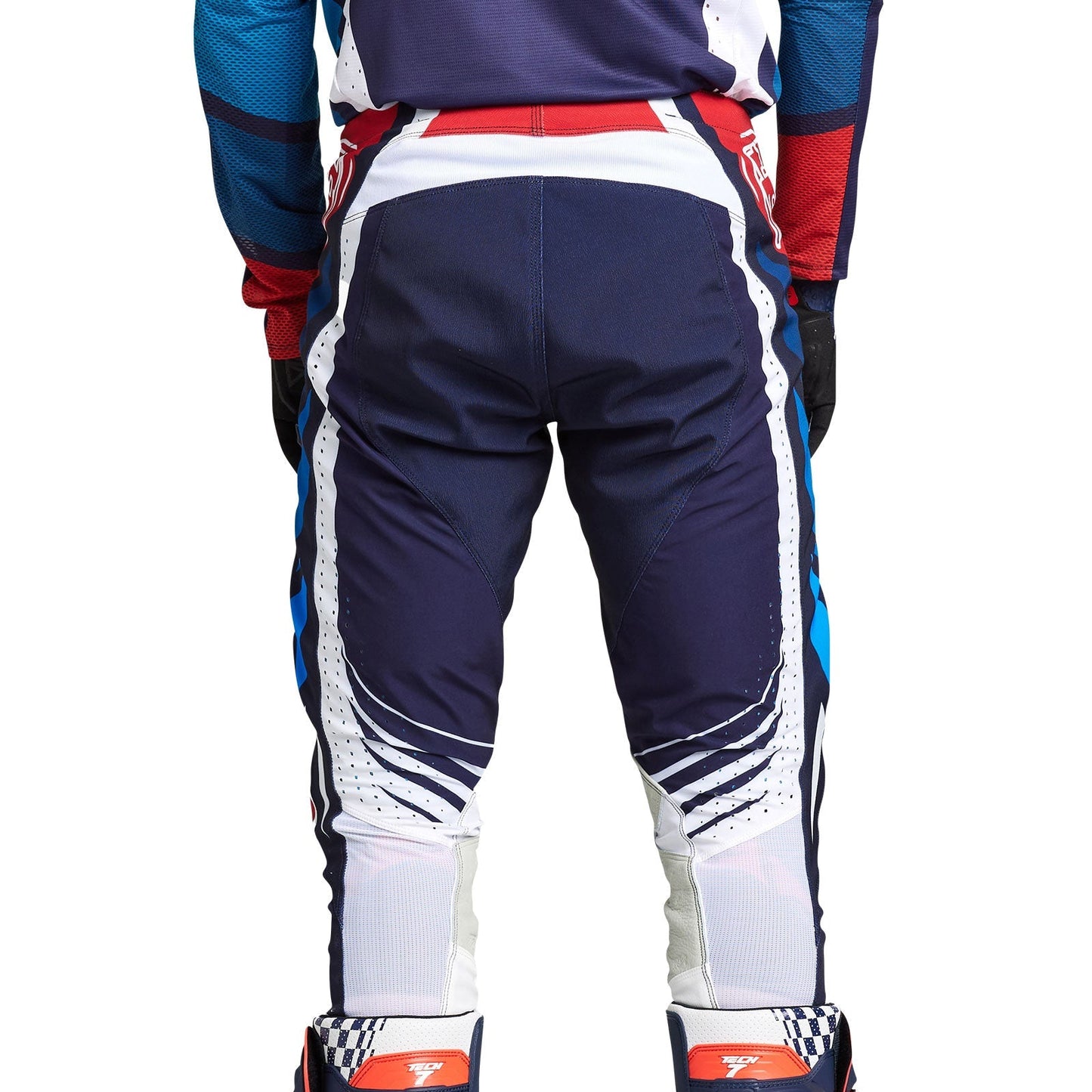 SE Pro Pant Wavez Marineblau/Rot
