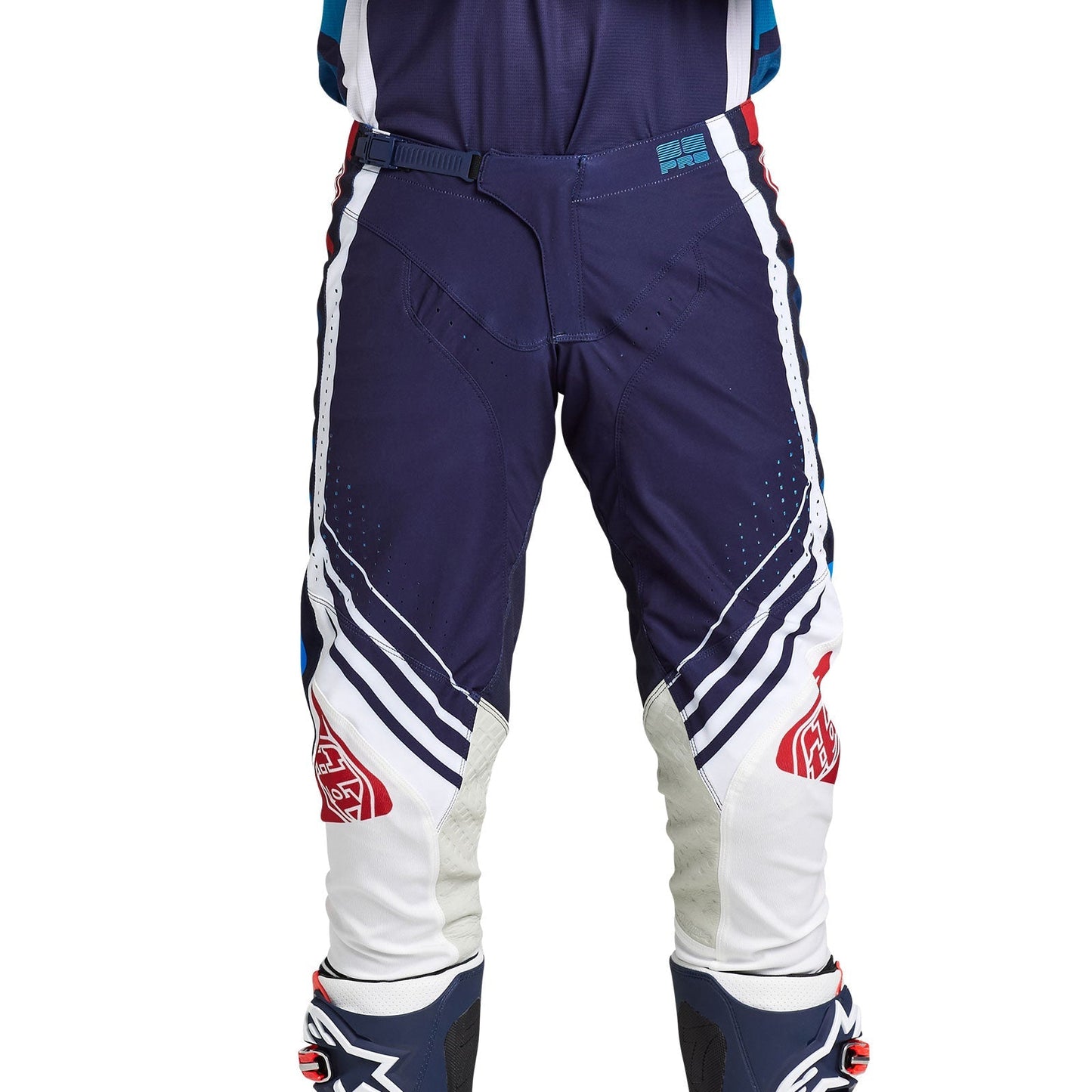 SE Pro Pant Wavez Marineblau/Rot