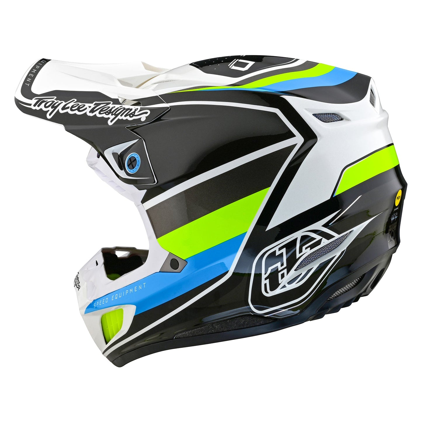 Casque composite SE5 avec MIPS Reverb Blanc/Bleu