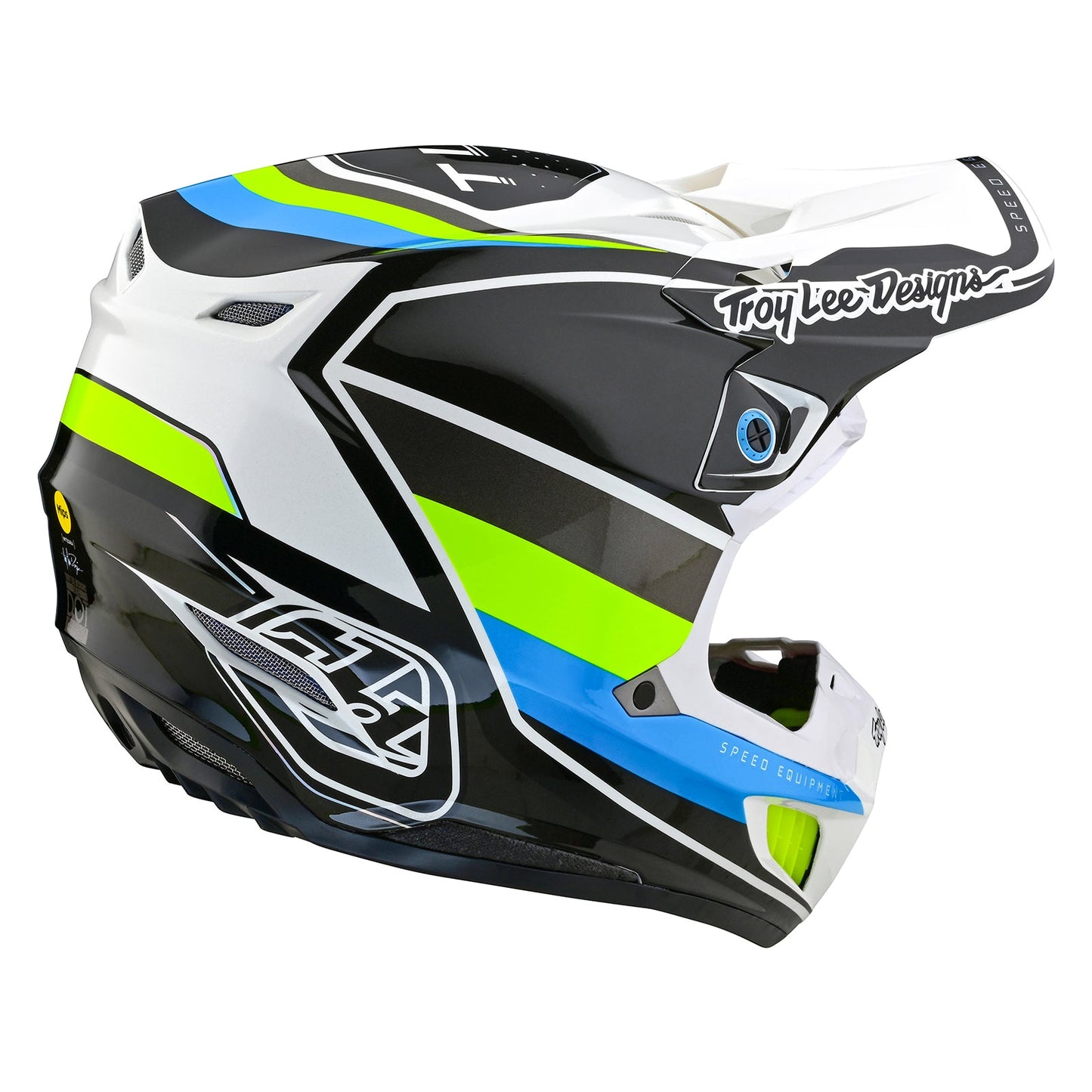 Casque composite SE5 avec MIPS Reverb Blanc/Bleu