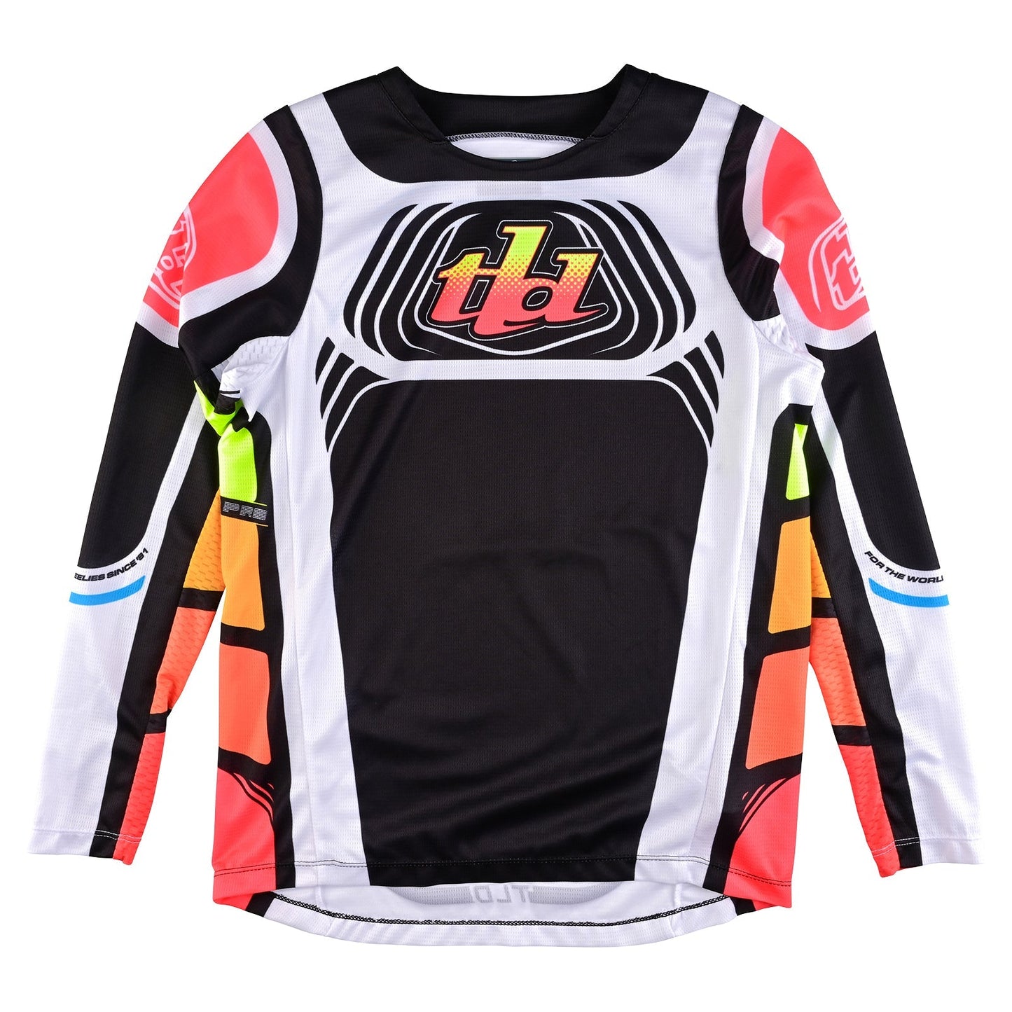 Kinder GP Pro Jersey Wavez Schwarz/Multi