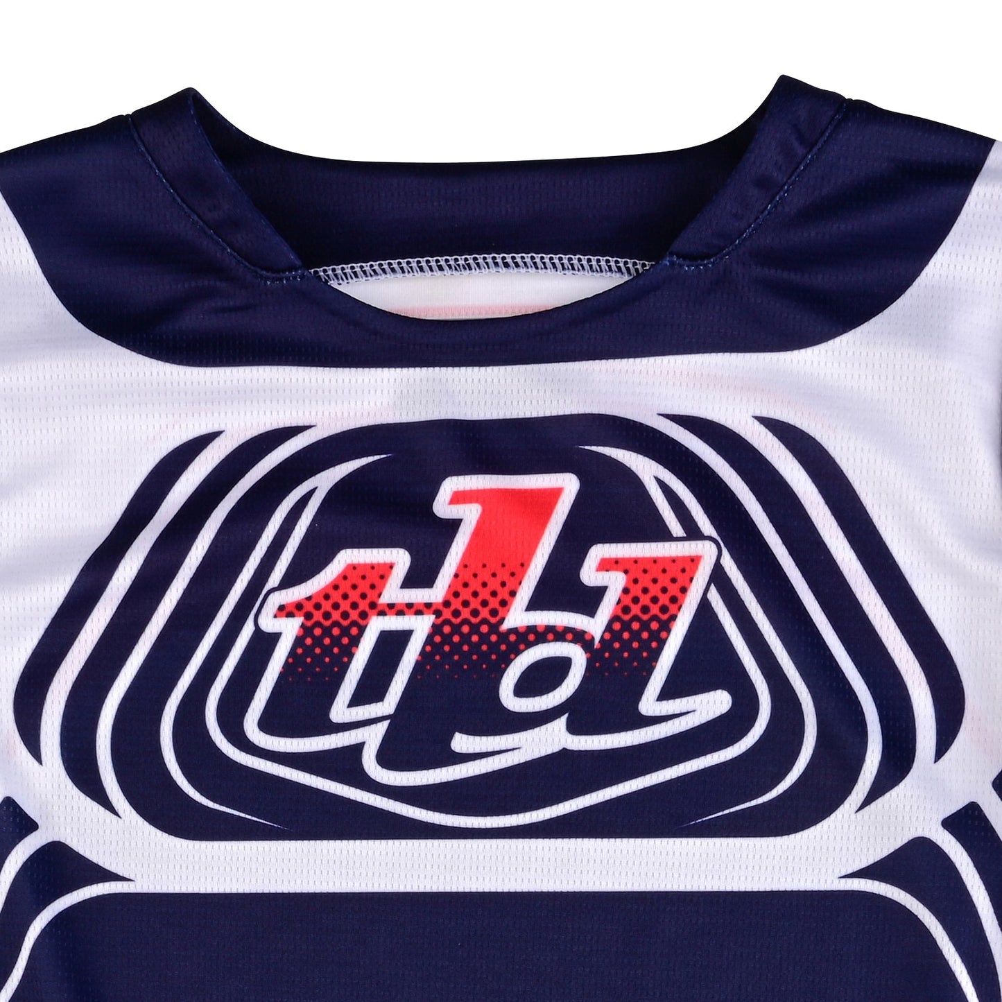 Kinder GP Pro Jersey Wavez Navy/Rot