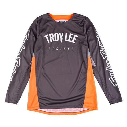 TLD GP Pro Jersey Boltz Dark Grey / Neo Orange