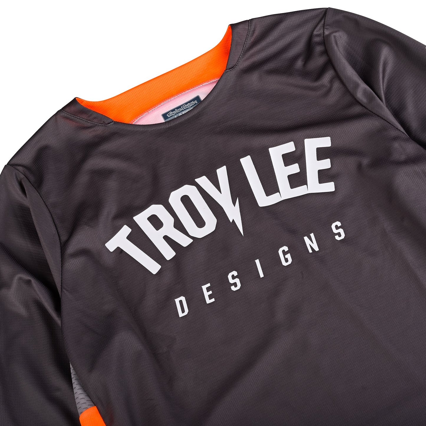 TLD GP Pro Jersey Boltz Dark Grey / Neo Orange