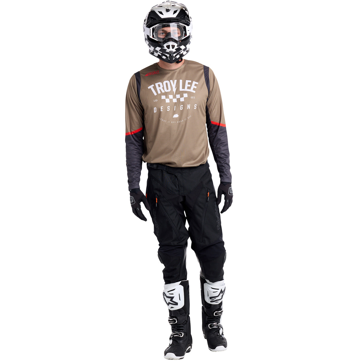 TLD Scout GP Jersey Ripper Tarmac