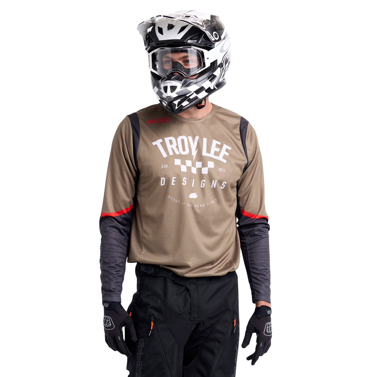 TLD Scout GP Jersey Ripper Tarmac