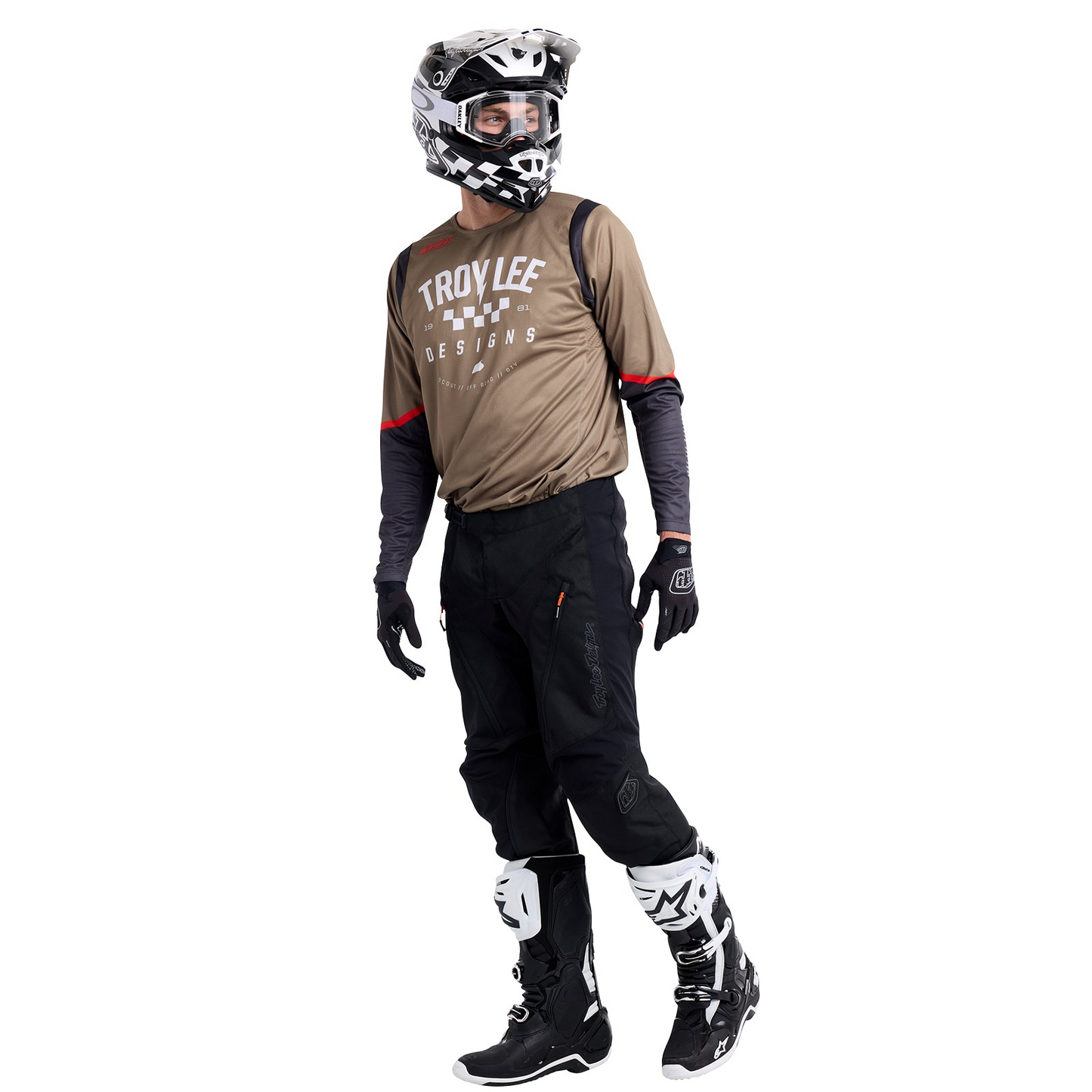 TLD Scout GP Jersey Ripper Tarmac