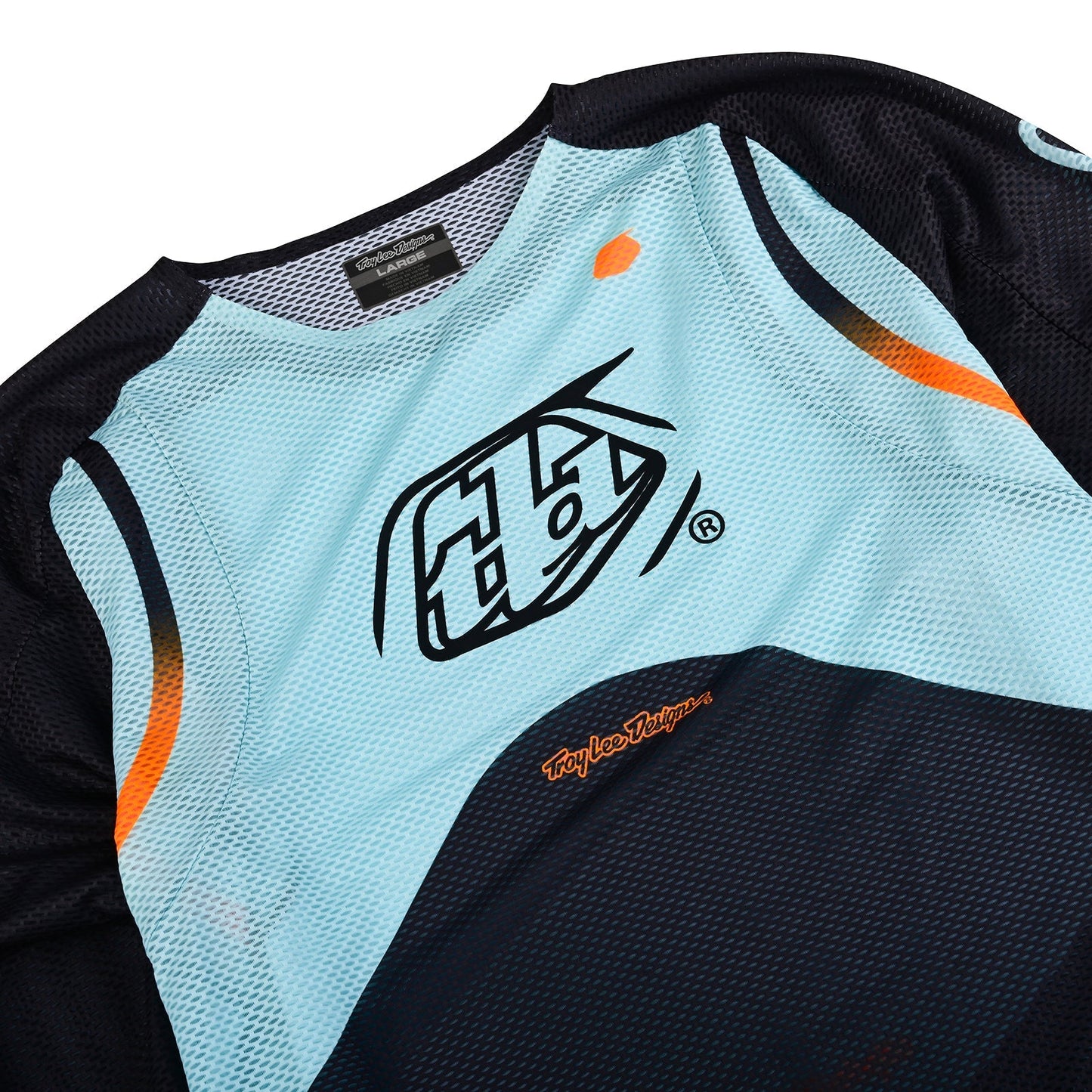 TLD SE Pro Air Jersey Pinned Phantom / Aqua