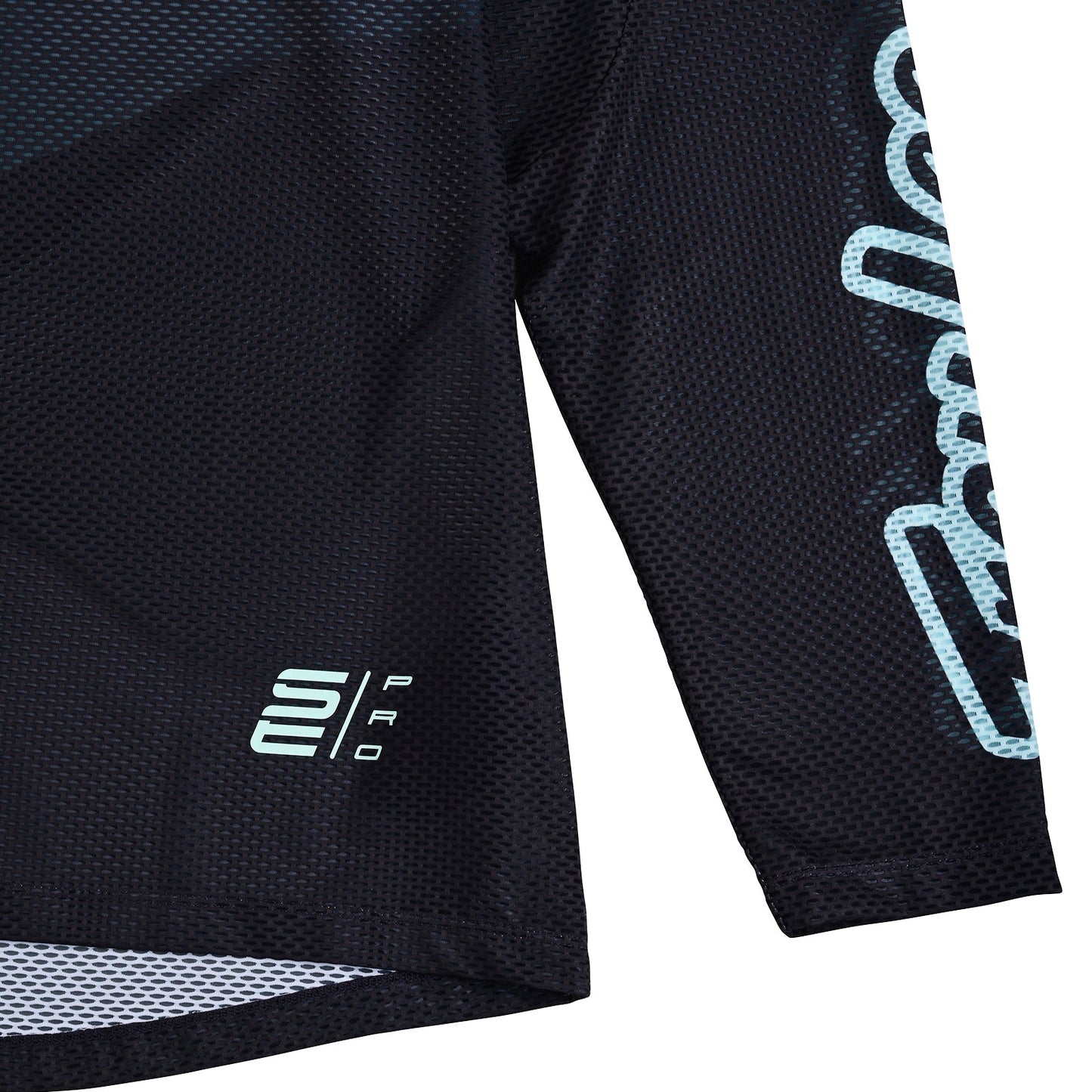 TLD SE Pro Air Jersey Pinned Phantom / Aqua