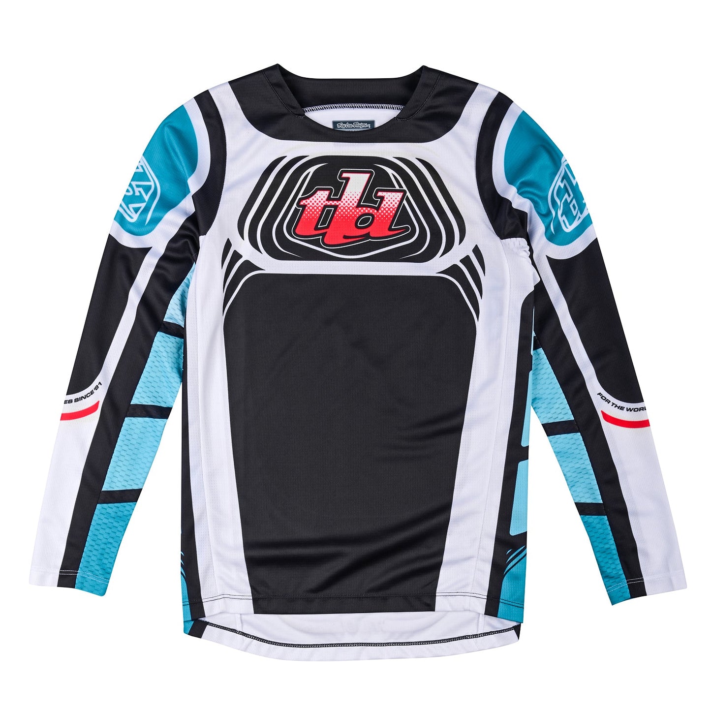 Kinder GP Pro Jersey Wavez Phantom/Türkis