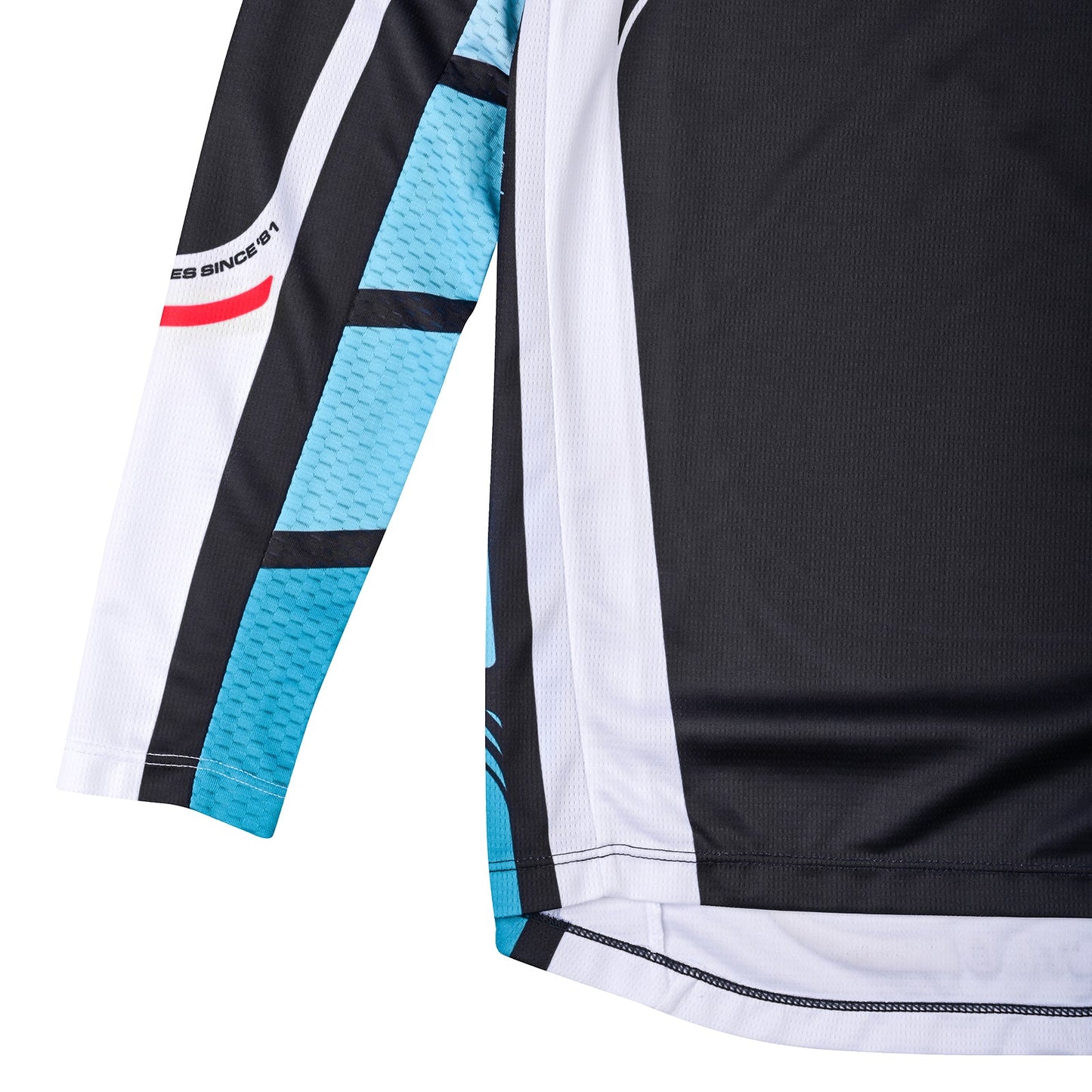 Kinder GP Pro Jersey Wavez Phantom/Türkis