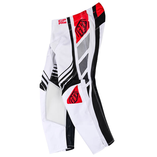 Pantalon GP Pro pour jeunes Wavez Blanc cassé / Rouge