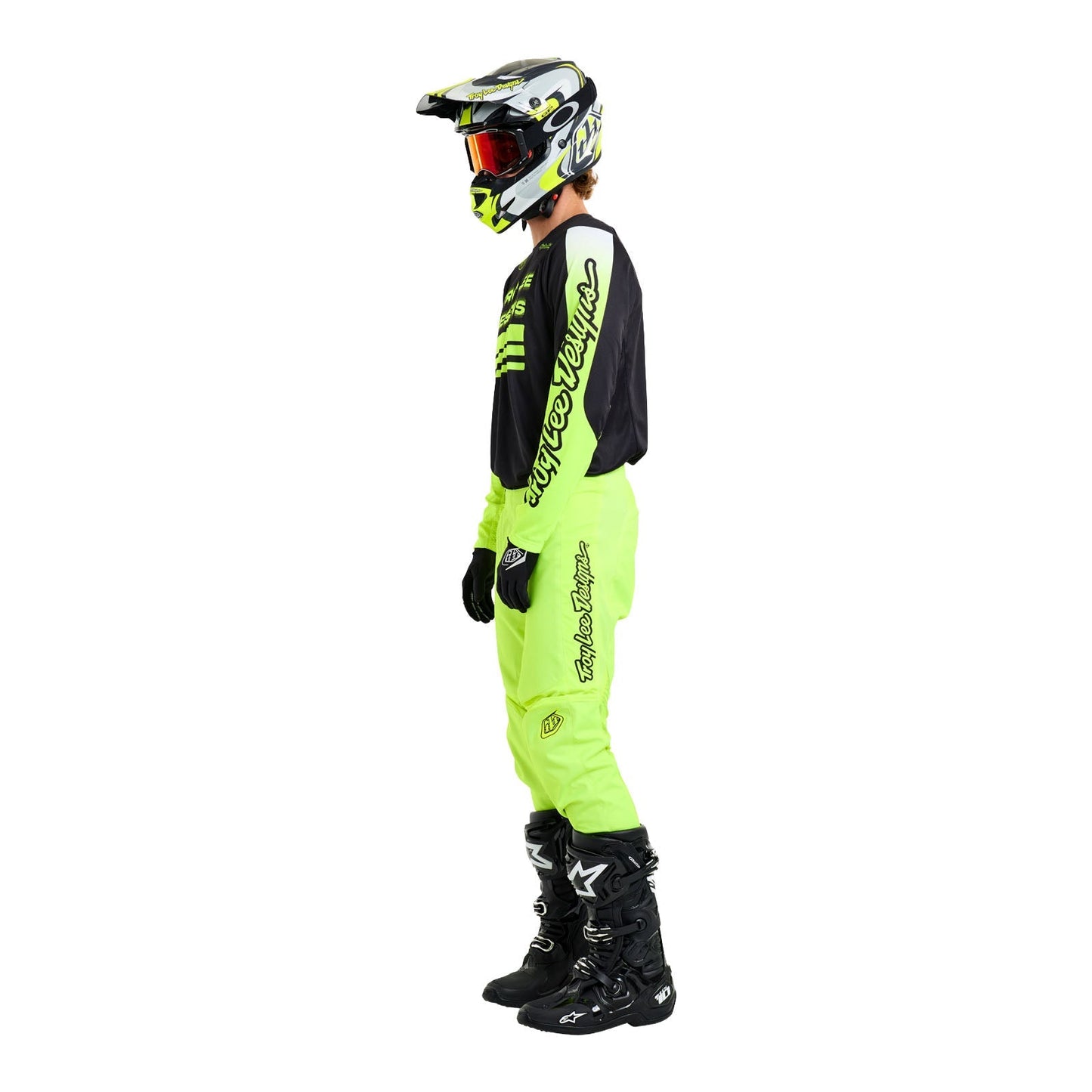 GP Pro Trikot SEgment Schwarz/Flo Gelb