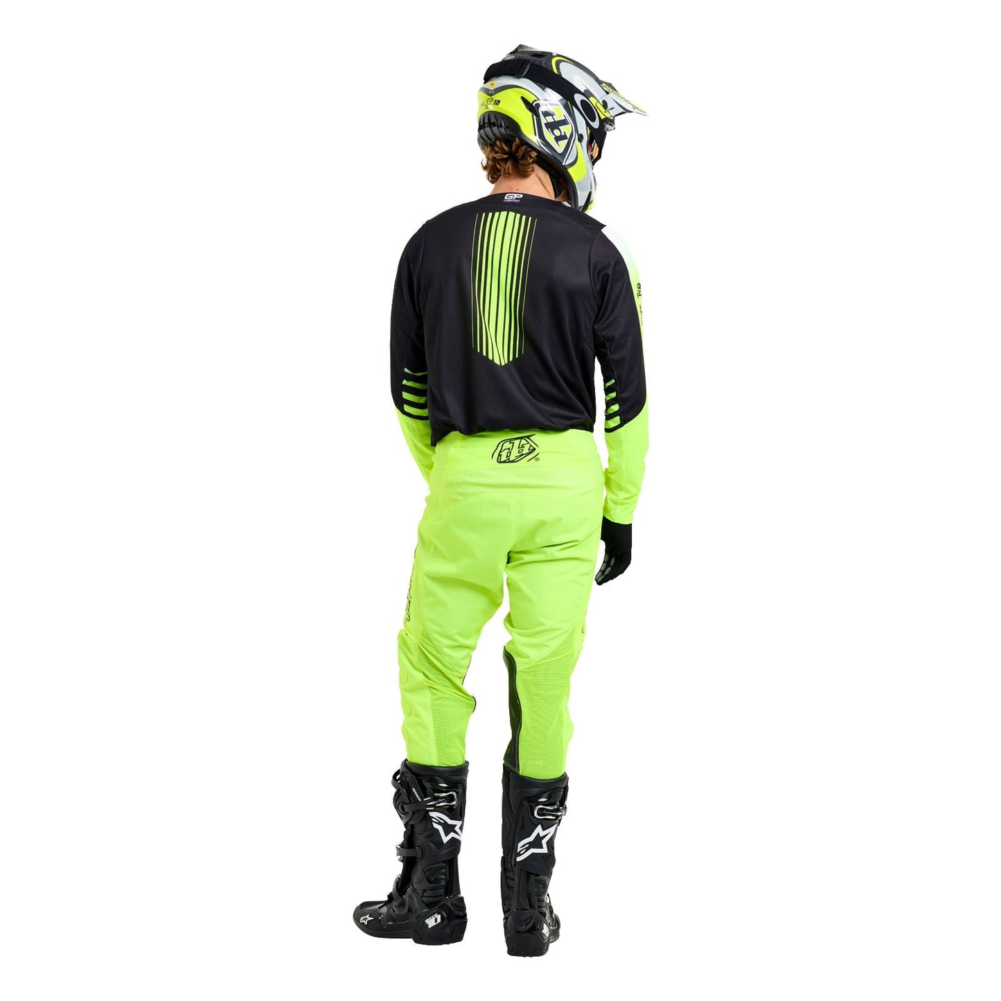 GP Pro Trikot SEgment Schwarz/Flo Gelb