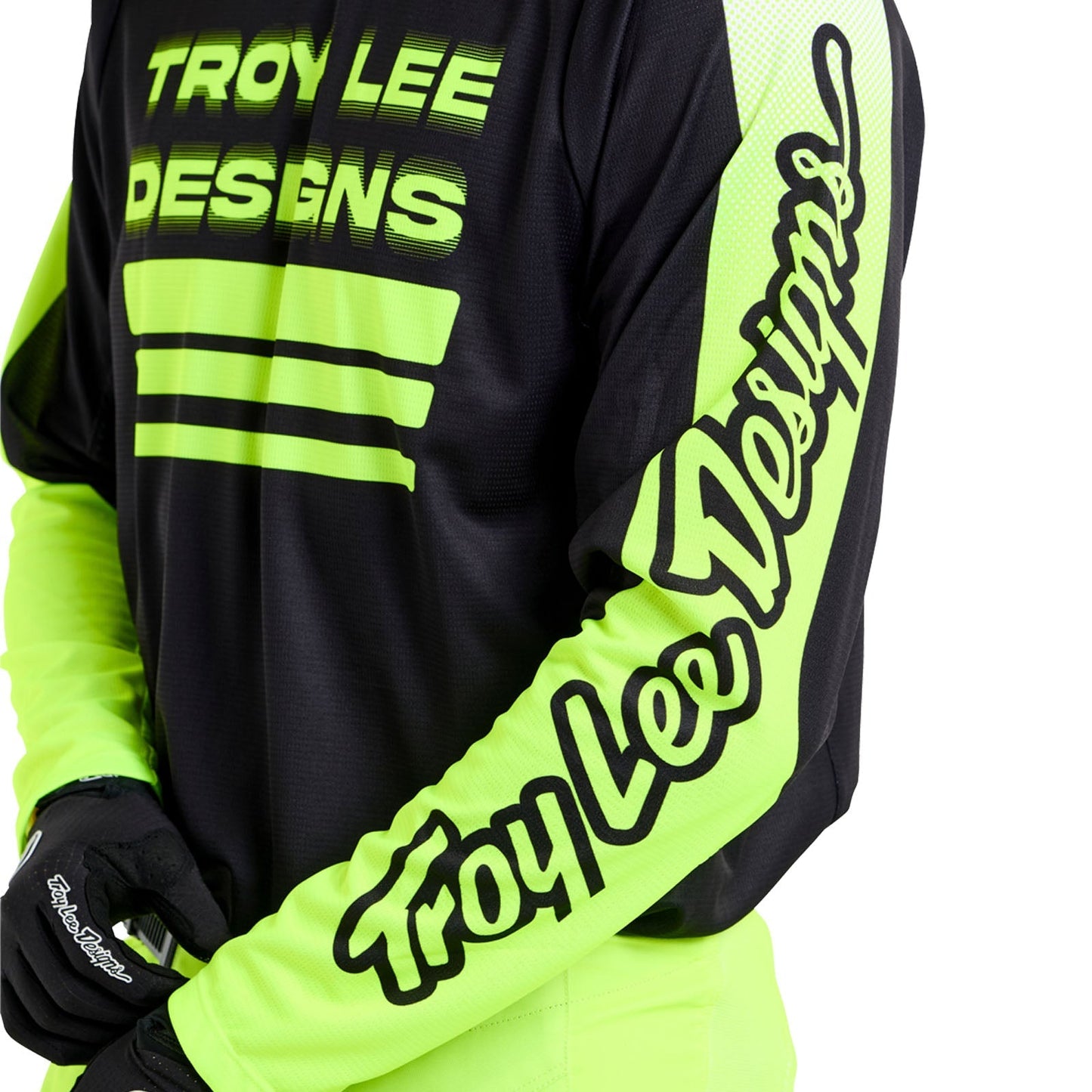 GP Pro Trikot SEgment Schwarz/Flo Gelb