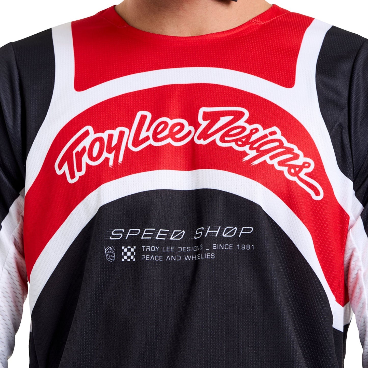 GP Pro Jersey Swerve Schwarz/Rot