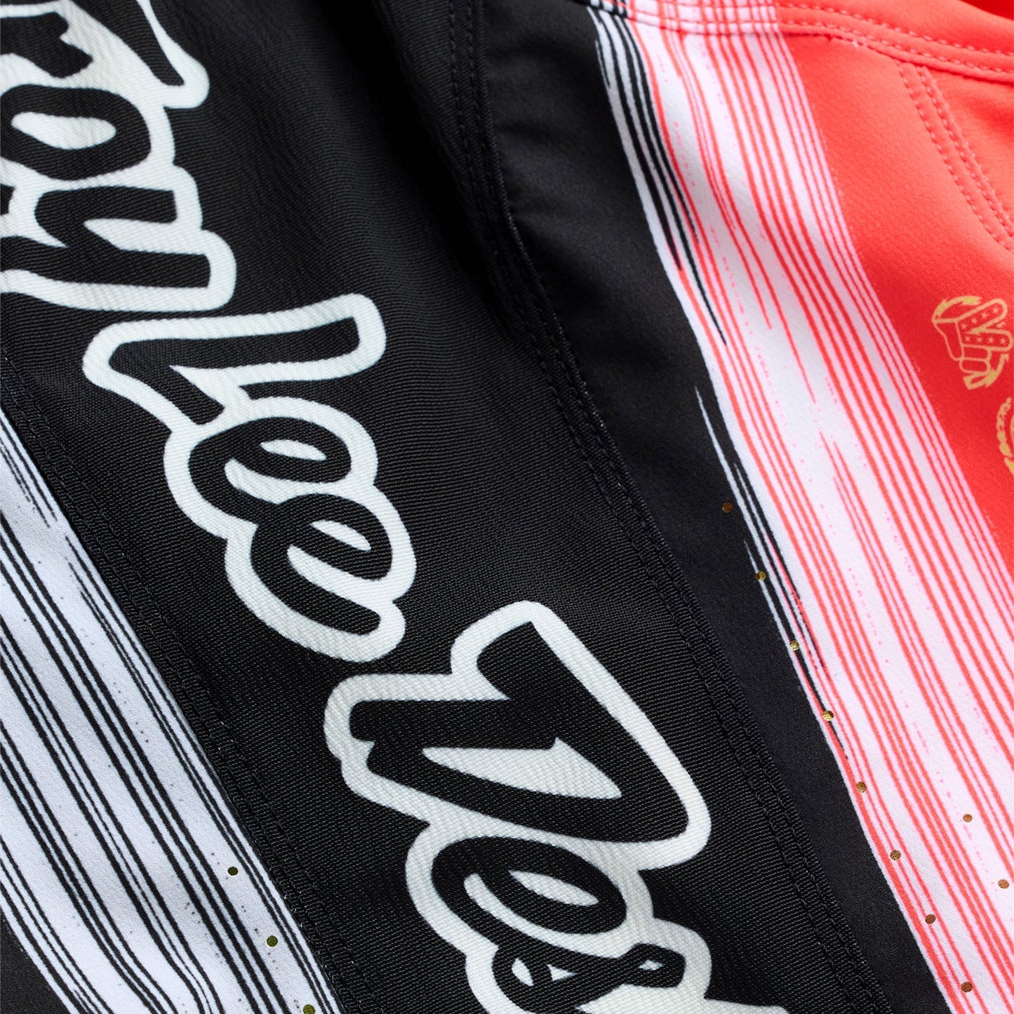 TLD SE Pro Pant Stripes Infra Red / Black