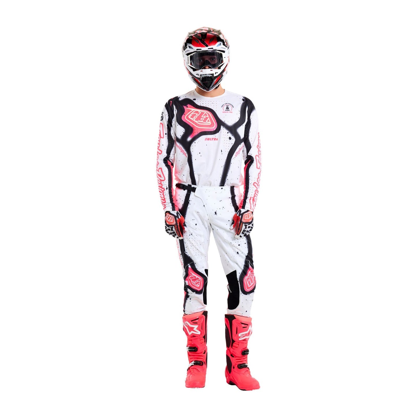 SE Ultra Pant Membrane Weiß/Infra Rot