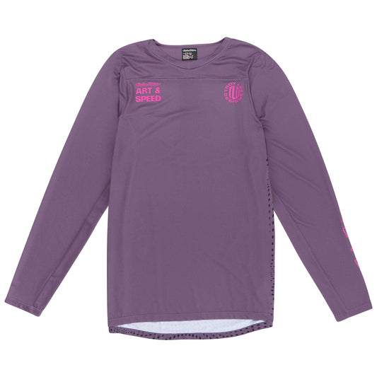 TLD Skyline LS Jersey Radioscape Deep Purple