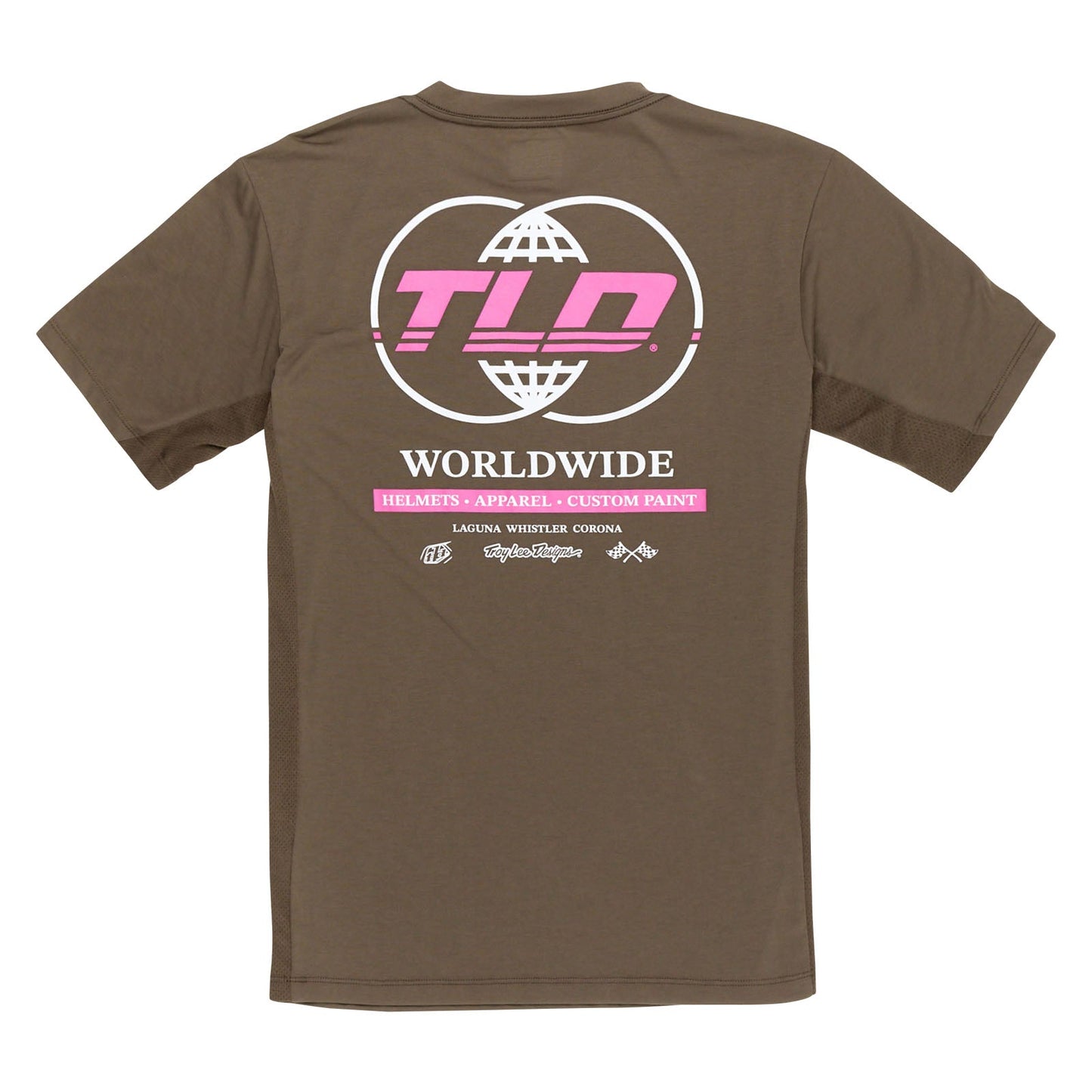 TLD Skyline Short Sleeve Ride Tee Worldwide Caper