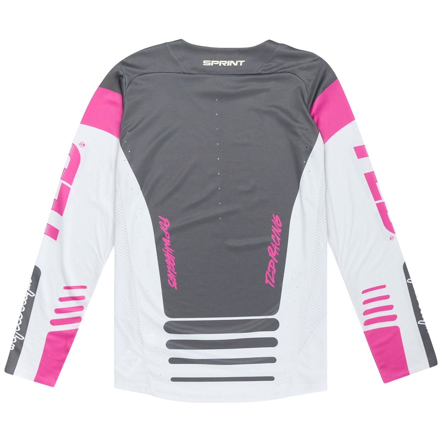 TLD Sprint Jersey Full Pull Chalk