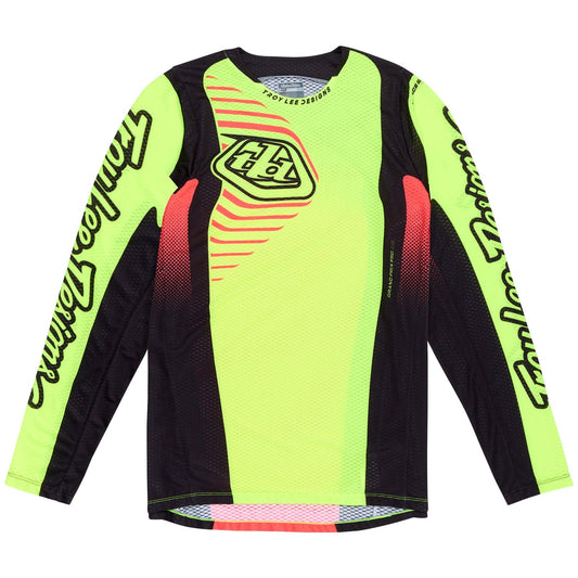 TLD GP Pro Air Jersey Ripple Glo Yellow / Infra Red