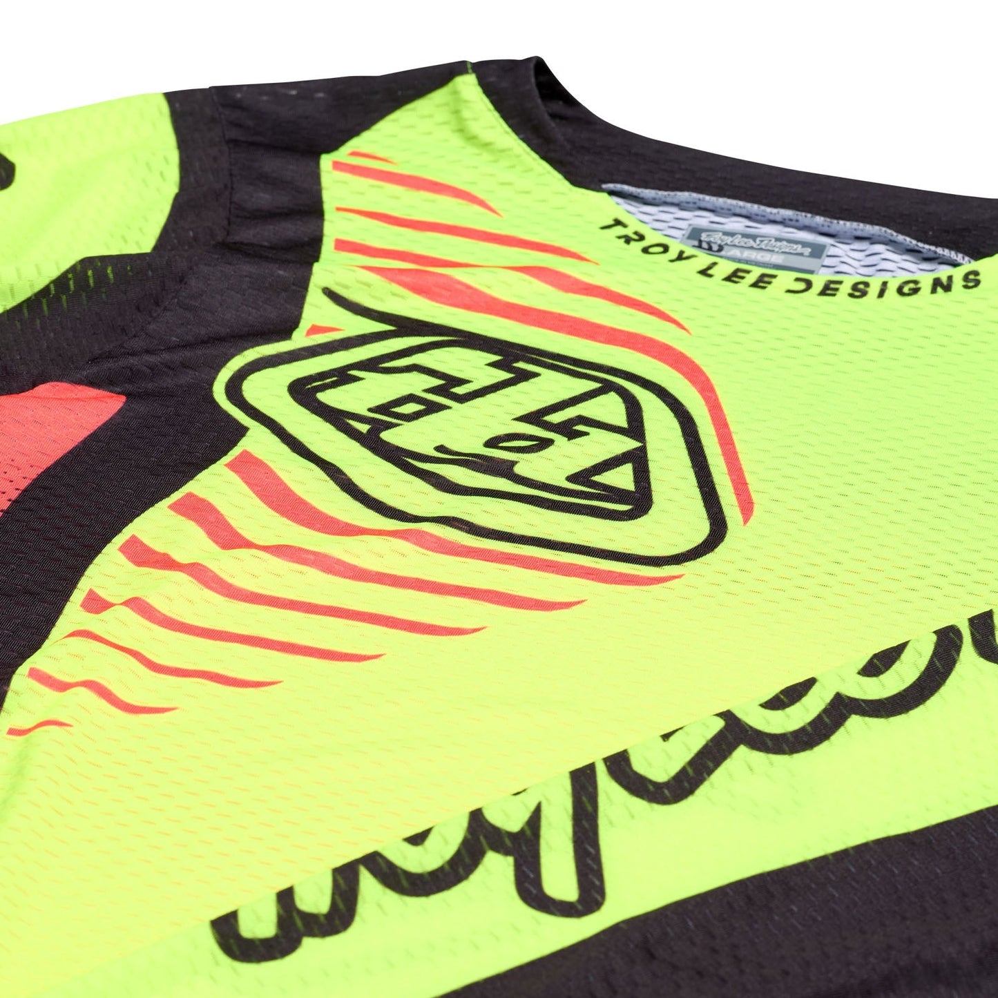 TLD GP Pro Air Jersey Ripple Glo Yellow / Infra Red