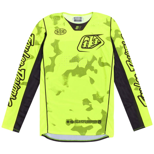 TLD SE Pro Jersey Blotted Flo Yellow