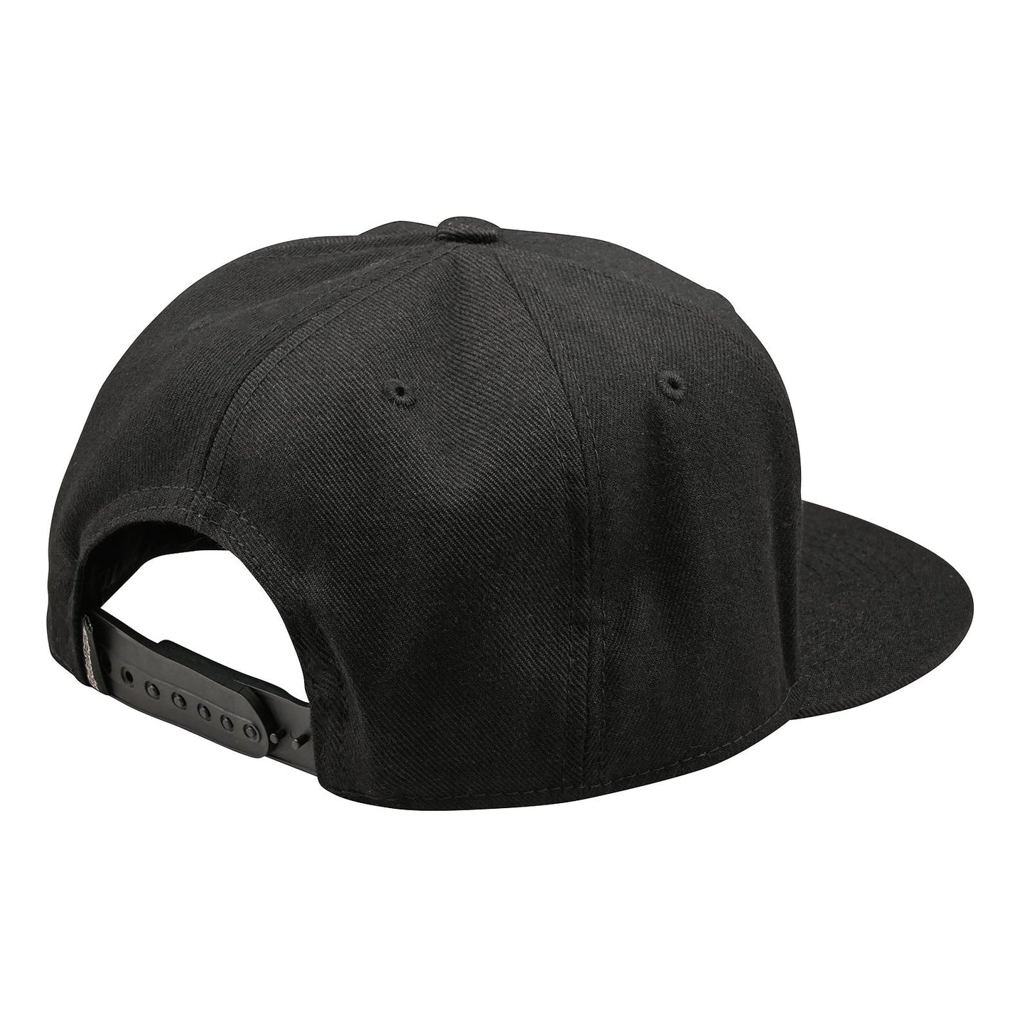 TLD Flat Bill Snapback Signature Black / Black