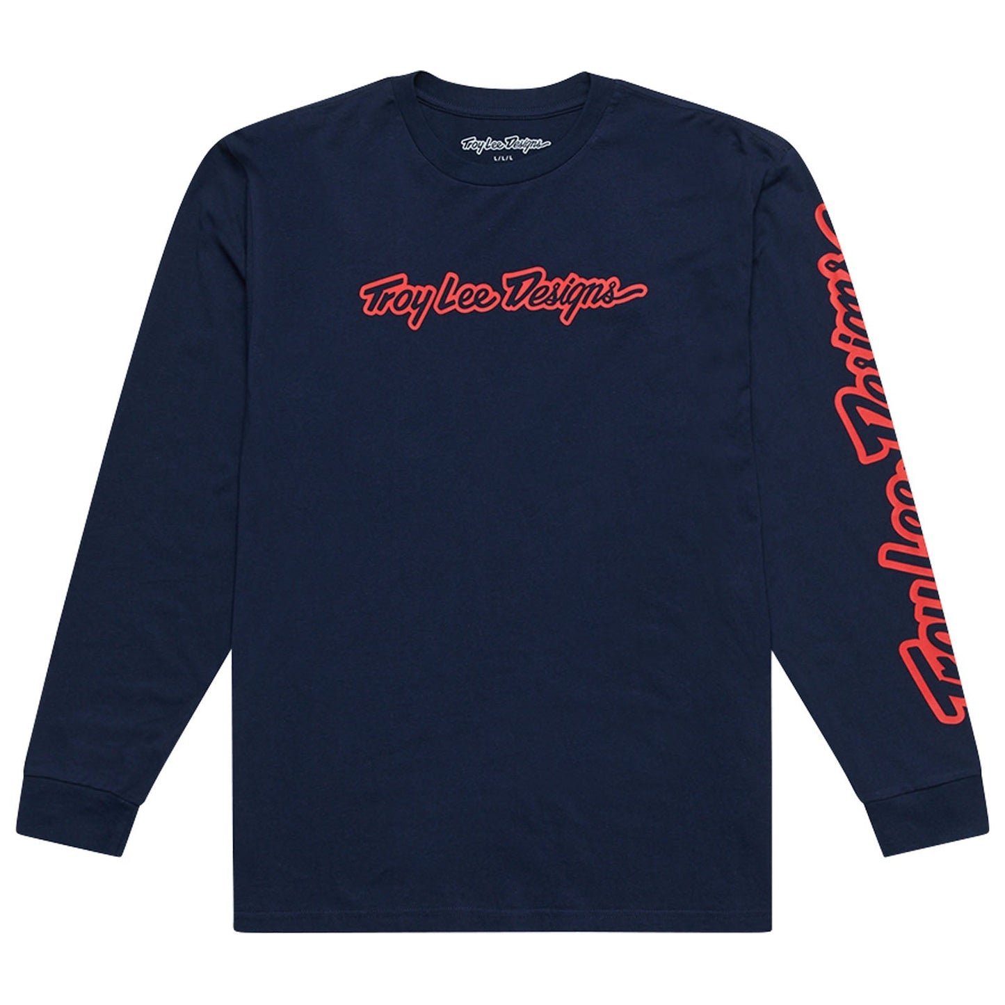 TLD Long Sleeve Tee Signature Navy