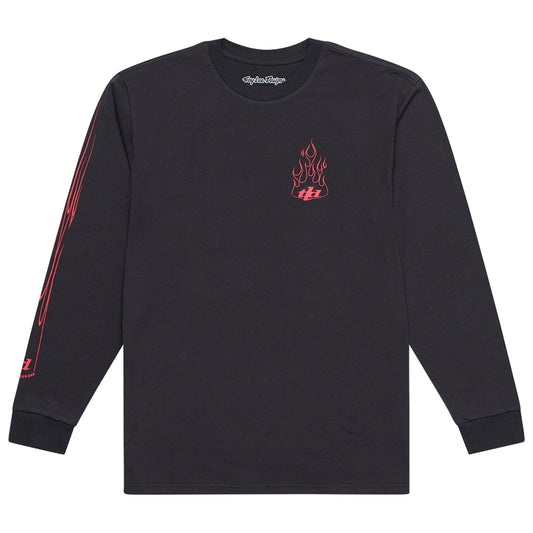TLD Long Sleeve Tee Torched Carbon