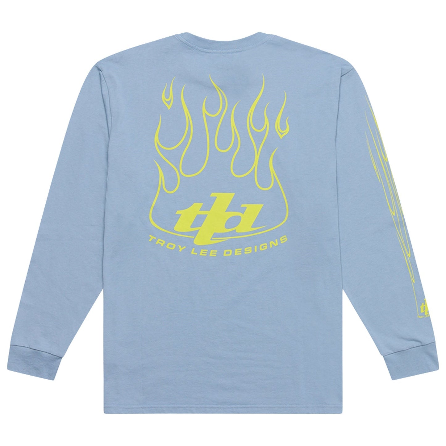 TLD Long Sleeve Tee Torched Smoke Blue
