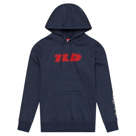 TLD Pullover Hoodie Fade Out Navy Heather