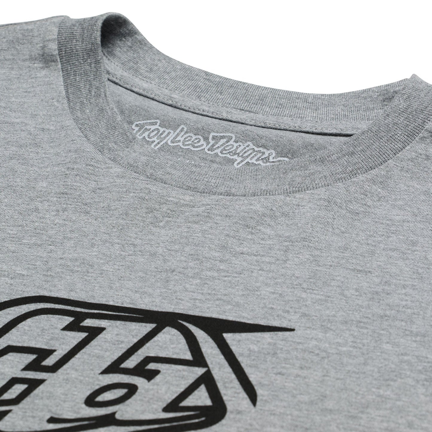 TLD Short Sleeve Tee Badge Grey Heather