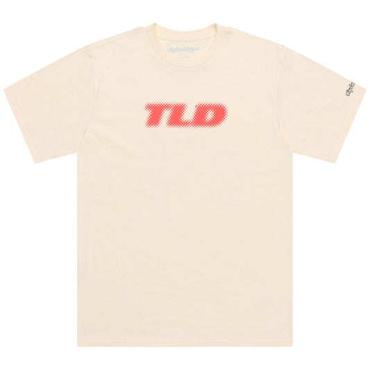 TLD Short Sleeve Tee Fade Out Vintage White