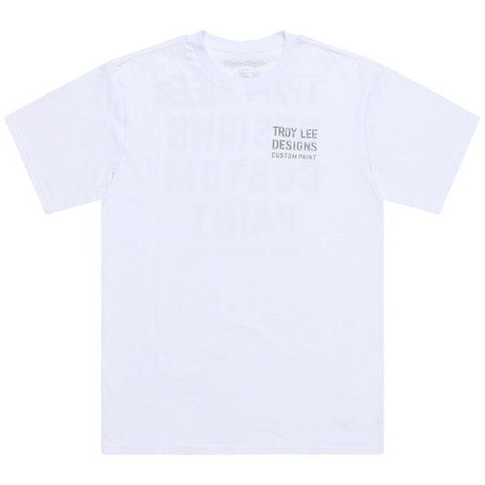 TLD Short Sleeve Tee Paint Shop White