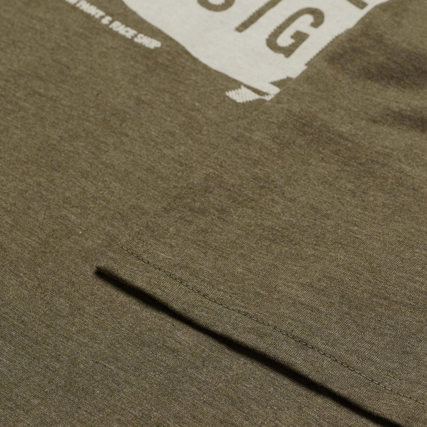 TLD Short Sleeve Tee Stamp Olive Heather